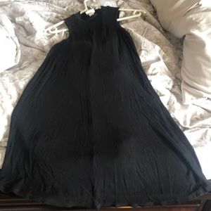 Black racer back dress size small